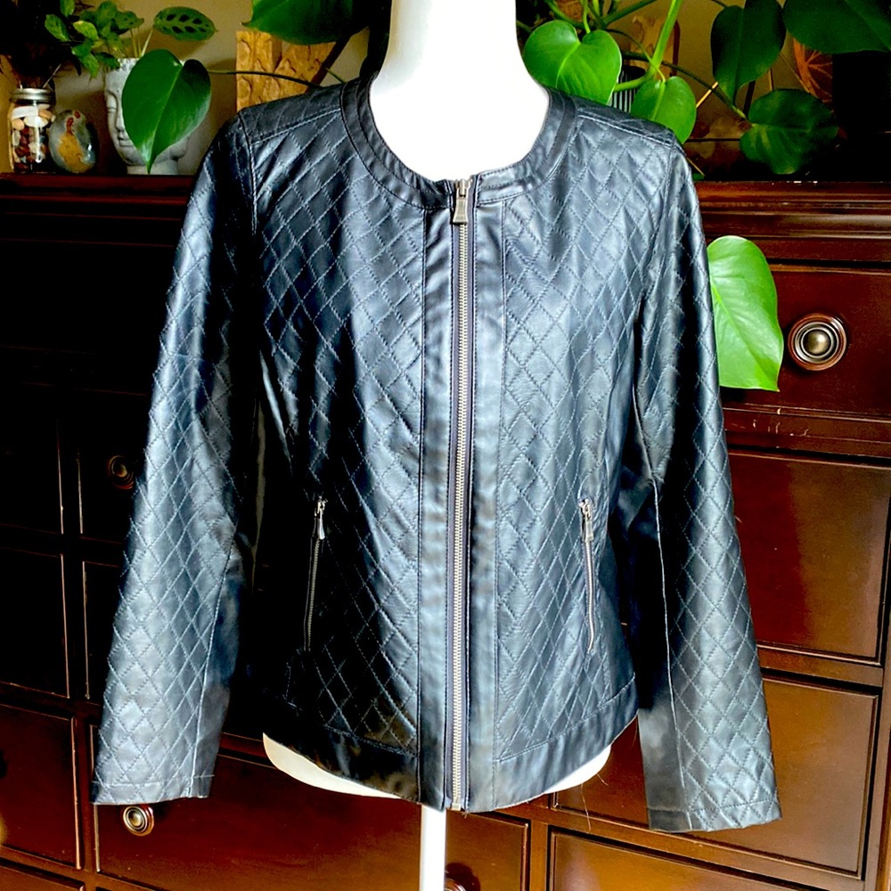 Dana Buchman bomber jacket